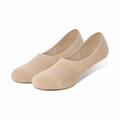 Damen Füßlinge Größe 39-42 Beige aus Stricktextil atmungsaktiv